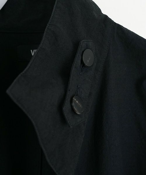 VU.ヴウ.standcollar coat vu-s22-b17[SUMI BLACK]_