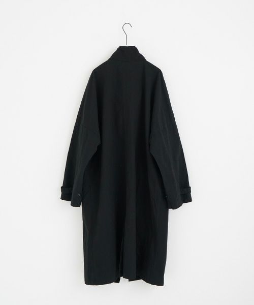 VU.ヴウ.standcollar coat vu-s22-b17[SUMI BLACK]_