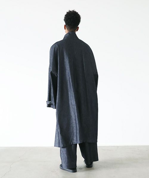VU.ヴウ.standcollar coat vu-s22-b17[DEEP BLUE]
