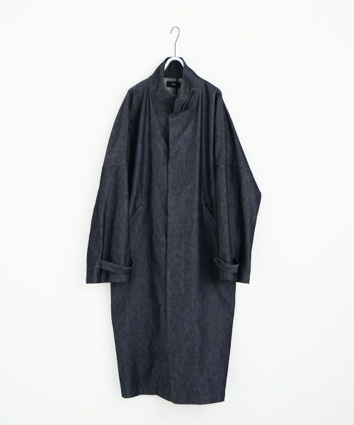 VU.ヴウ.standcollar coat vu-s22-b17[DEEP BLUE]