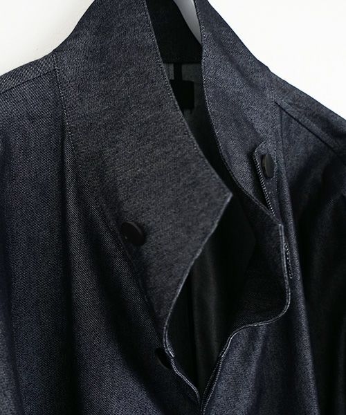 VU.ヴウ.standcollar coat vu-s22-b17[DEEP BLUE]