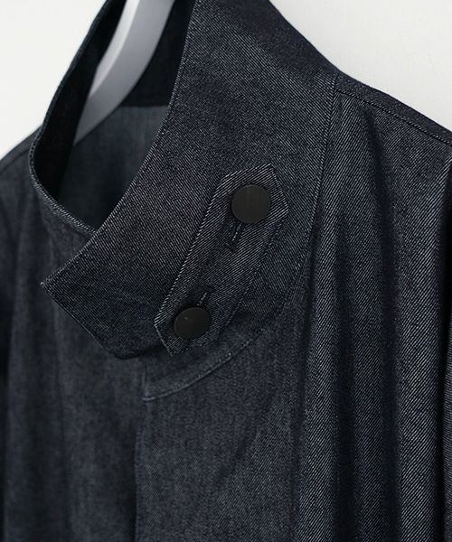 VU.ヴウ.standcollar coat vu-s22-b17[DEEP BLUE]