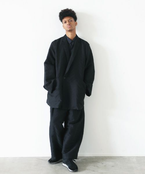 VU.ヴウ.double jacket vu-s22-j18[BLACK]_