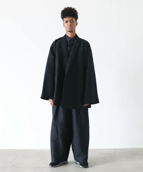 VU.ヴウ.double jacket vu-s22-j18[BLACK]_