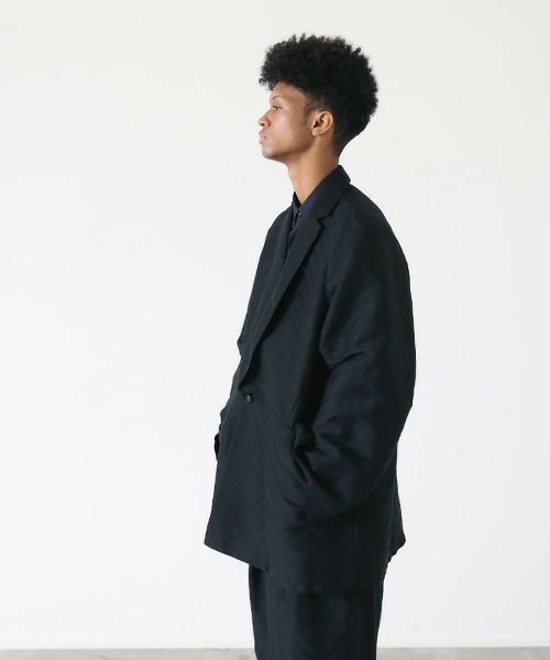 VU.ヴウ.double jacket vu-s22-j18[BLACK]_