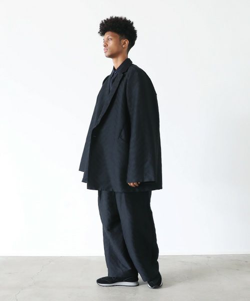 VU.ヴウ.double jacket vu-s22-j18[BLACK]_