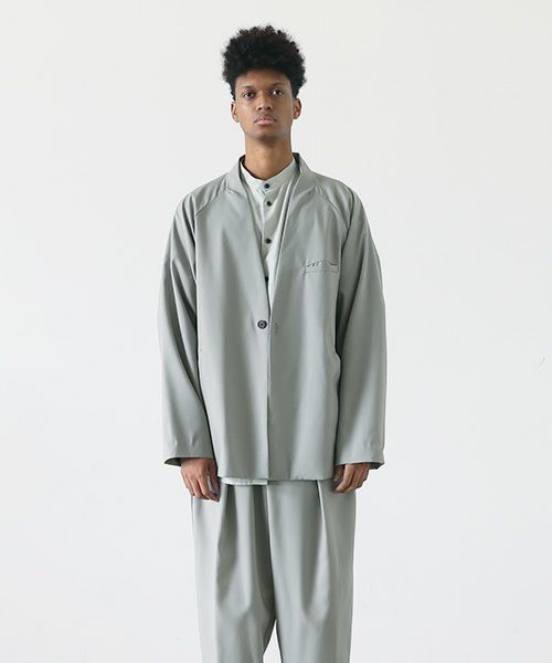 VU.ヴウ.nocolor jacket vu-s22-j19[GREEN GRAY]_