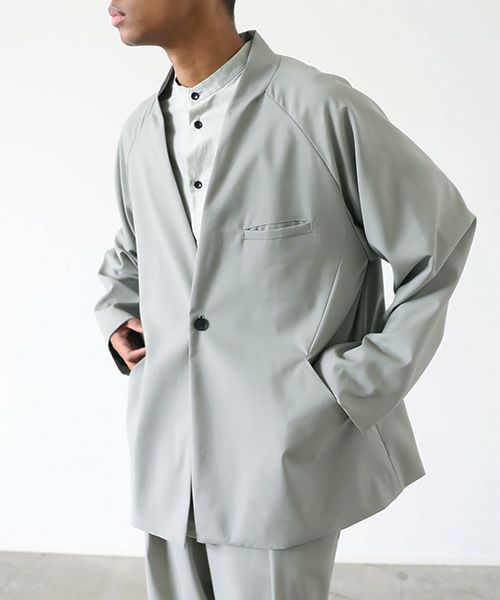 VU ヴウ nocolor jacket vu-s22-j19[GREEN GRAY]_