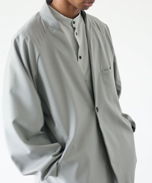 VU.ヴウ.nocolor jacket vu-s22-j19[GREEN GRAY]_