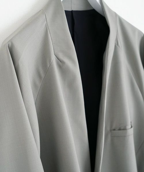 VU.ヴウ.nocolor jacket vu-s22-j19[GREEN GRAY]_