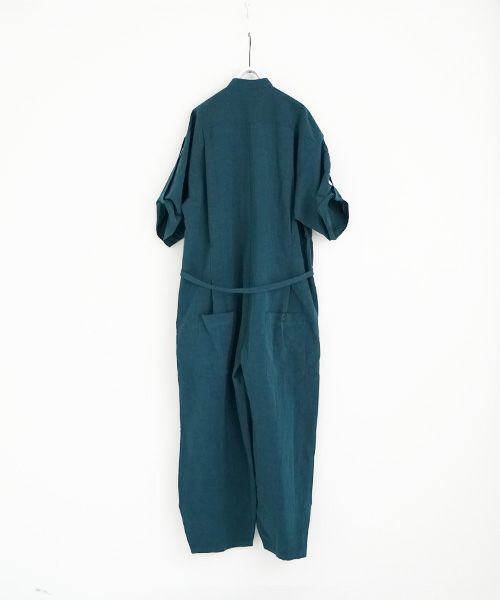 VU.ヴウ.stand collar all-in-one vu-s22-a20[DARK GREEN]