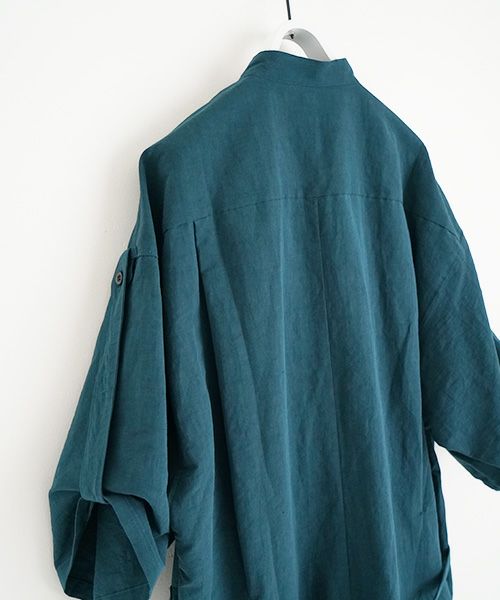 VU.ヴウ.stand collar all-in-one vu-s22-a20[DARK GREEN]