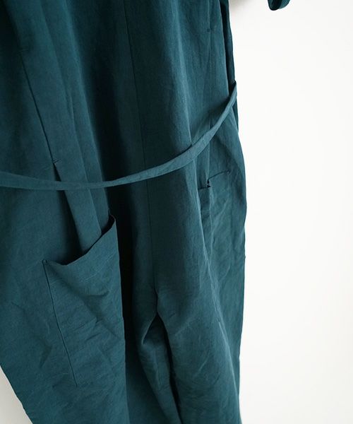 VU.ヴウ.stand collar all-in-one vu-s22-a20[DARK GREEN]