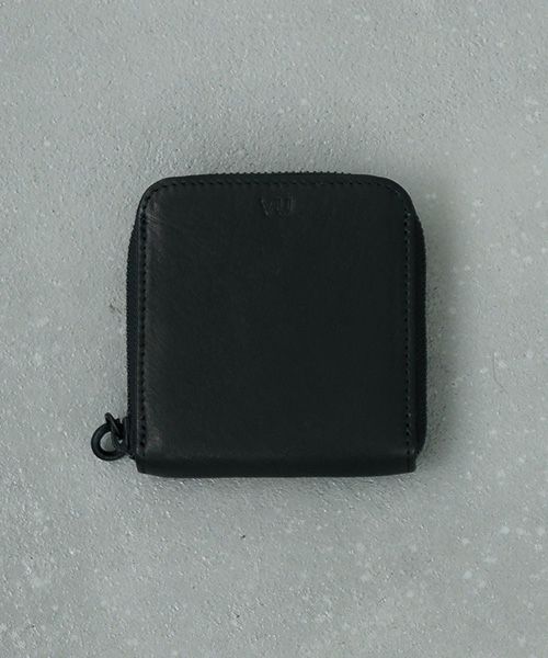VU PRODUCT.ヴウプロダクト.vu-product-B10[BLACK].mini zip wallet