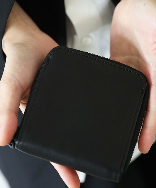 VU PRODUCT.ヴウプロダクト.vu-product-B10[BLACK].mini zip wallet