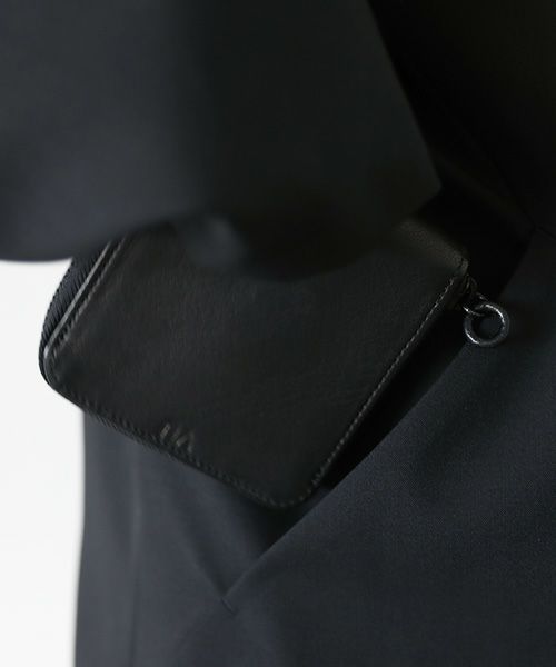VU PRODUCT.ヴウプロダクト.vu-product-B10[BLACK].mini zip wallet