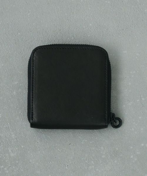 VU PRODUCT.ヴウプロダクト.vu-product-B10[BLACK].mini zip wallet