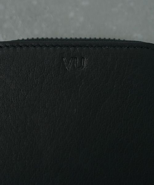 VU PRODUCT.ヴウプロダクト.vu-product-B10[BLACK].mini zip wallet