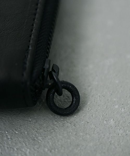 VU PRODUCT.ヴウプロダクト.vu-product-B10[BLACK].mini zip wallet