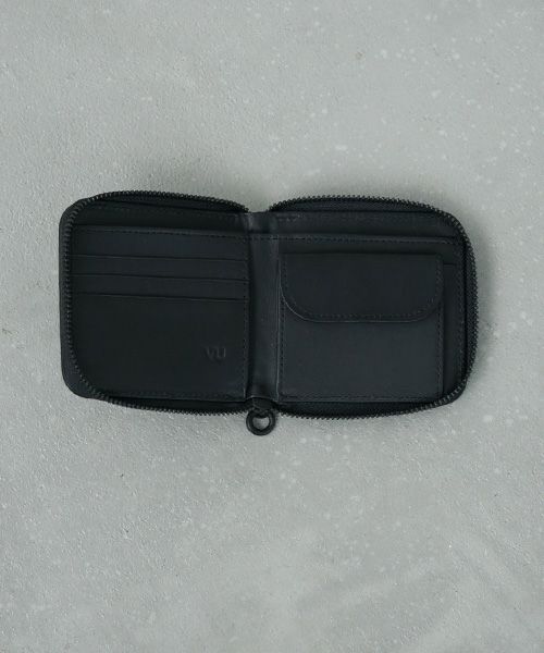 VU PRODUCT.ヴウプロダクト.vu-product-B10[BLACK].mini zip wallet