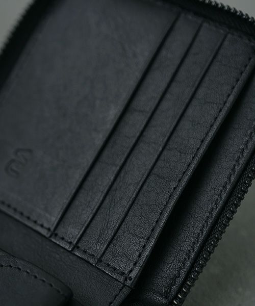 VU PRODUCT.ヴウプロダクト.vu-product-B10[BLACK].mini zip wallet