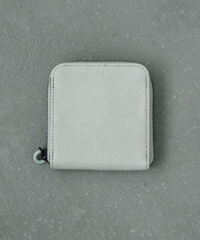 VU PRODUCT.ヴウプロダクト.vu-product-B10[GREEN GARY].mini zip wallet