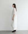 Mochi.モチ.gather dress [ms22-op-06/white]