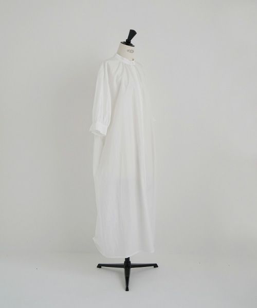 Mochi.モチ.gather dress [ms22-op-06/white]