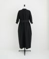 Mochi.モチ.gather dress [ms22-op-06/black・]