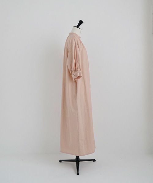 Mochi.モチ.gather dress [ms22-op-06/dusty pink・]
