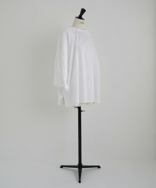 Mochi.モチ.dolman sleeve blouse [ms22-b-01/white]