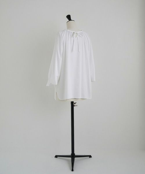 Mochi.モチ.dolman sleeve blouse [ms22-b-01/white]