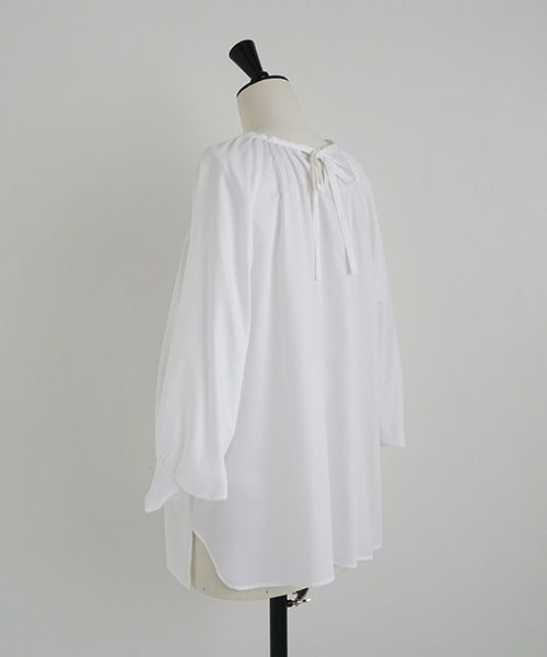 Mochi.モチ.dolman sleeve blouse [ms22-b-01/white]