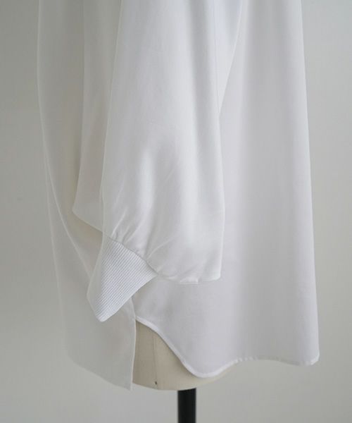Mochi.モチ.dolman sleeve blouse [ms22-b-01/white]