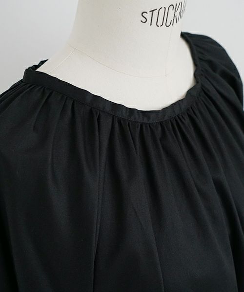 Mochi.モチ.dolman sleeve blouse [ms22-b-01/black]