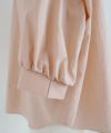 Mochi.モチ.gather blouse(cotton linen) [ms22-b-03/dusty pink]