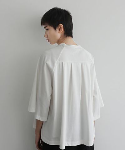 Mochi.モチ.raglan sleeve t-shirt [ms22-to-02/off white]