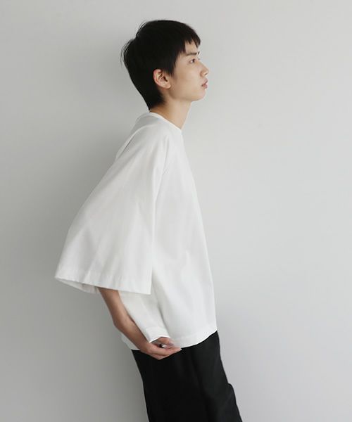 Mochi.モチ.raglan sleeve t-shirt [ms22-to-02/off white]