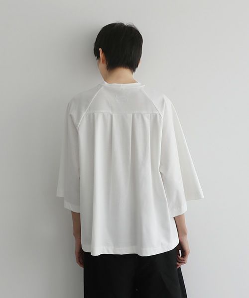 Mochi.モチ.raglan sleeve t-shirt [ms22-to-02/off white]