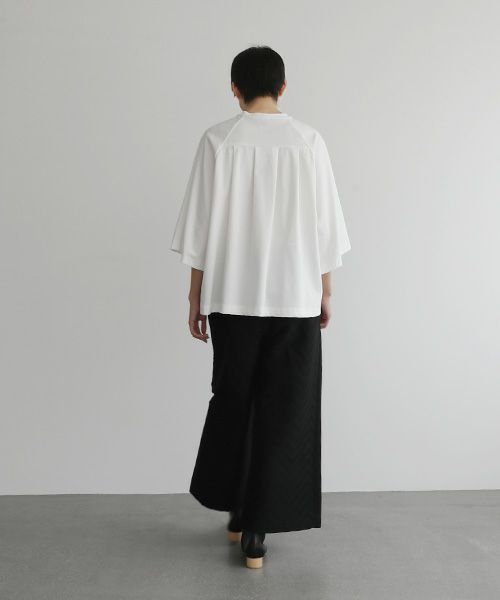 Mochi.モチ.raglan sleeve t-shirt [ms22-to-02/off white]