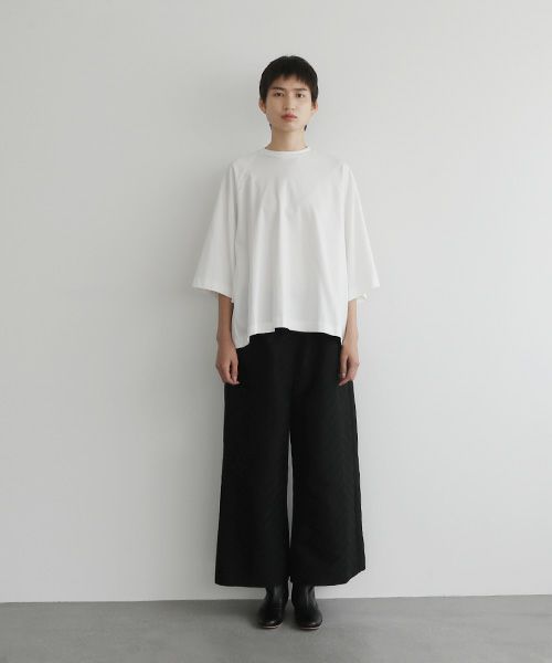 Mochi.モチ.raglan sleeve t-shirt [ms22-to-02/off white]