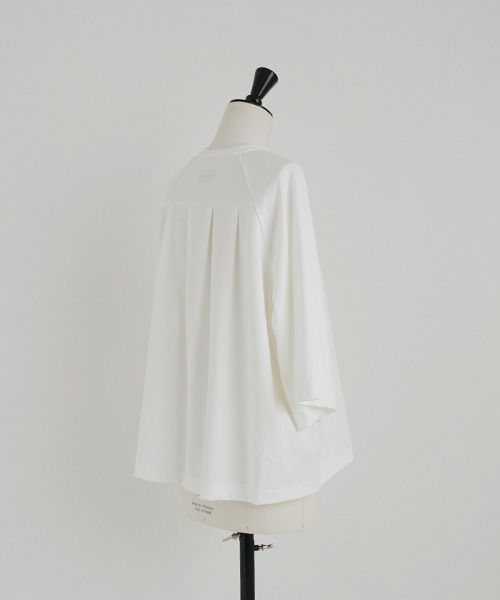 Mochi.モチ.raglan sleeve t-shirt [ms22-to-02/off white]