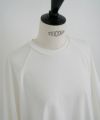 Mochi.モチ.raglan sleeve t-shirt [ms22-to-02/off white]