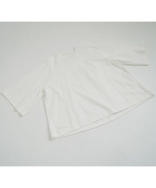 Mochi.モチ.raglan sleeve t-shirt [ms22-to-02/off white]