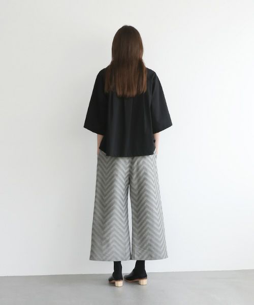 Mochi.モチ.raglan sleeve t-shirt [ms22-to-02/black]