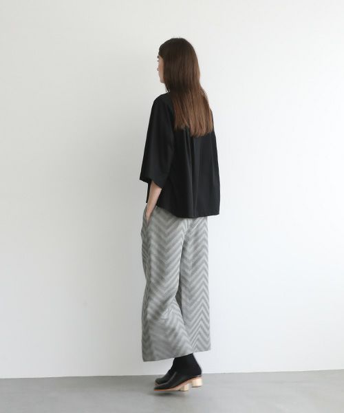 Mochi.モチ.raglan sleeve t-shirt [ms22-to-02/black]