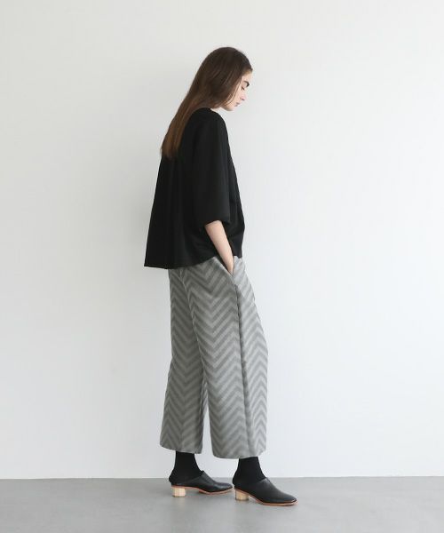 Mochi.モチ.raglan sleeve t-shirt [ms22-to-02/black]