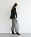 Mochi.モチ.raglan sleeve t-shirt [ms22-to-02/black]