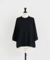 Mochi.モチ.raglan sleeve t-shirt [ms22-to-02/black]