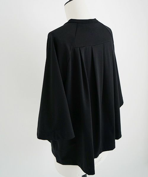 Mochi.モチ.raglan sleeve t-shirt [ms22-to-02/black]